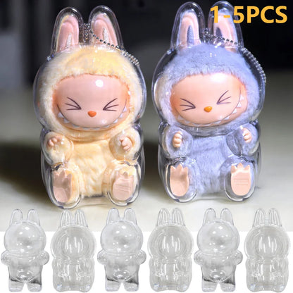 Labubu Macaron Clear Case