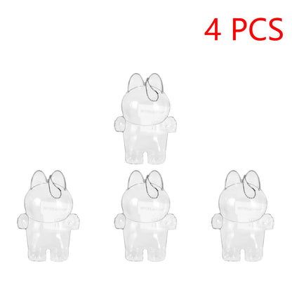 Labubu Macaron Clear Case