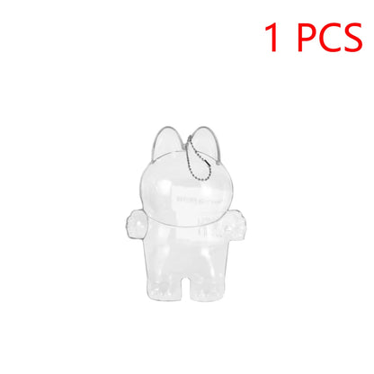 Labubu Macaron Clear Case