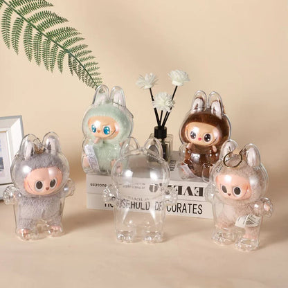 Labubu Macaron Clear Case