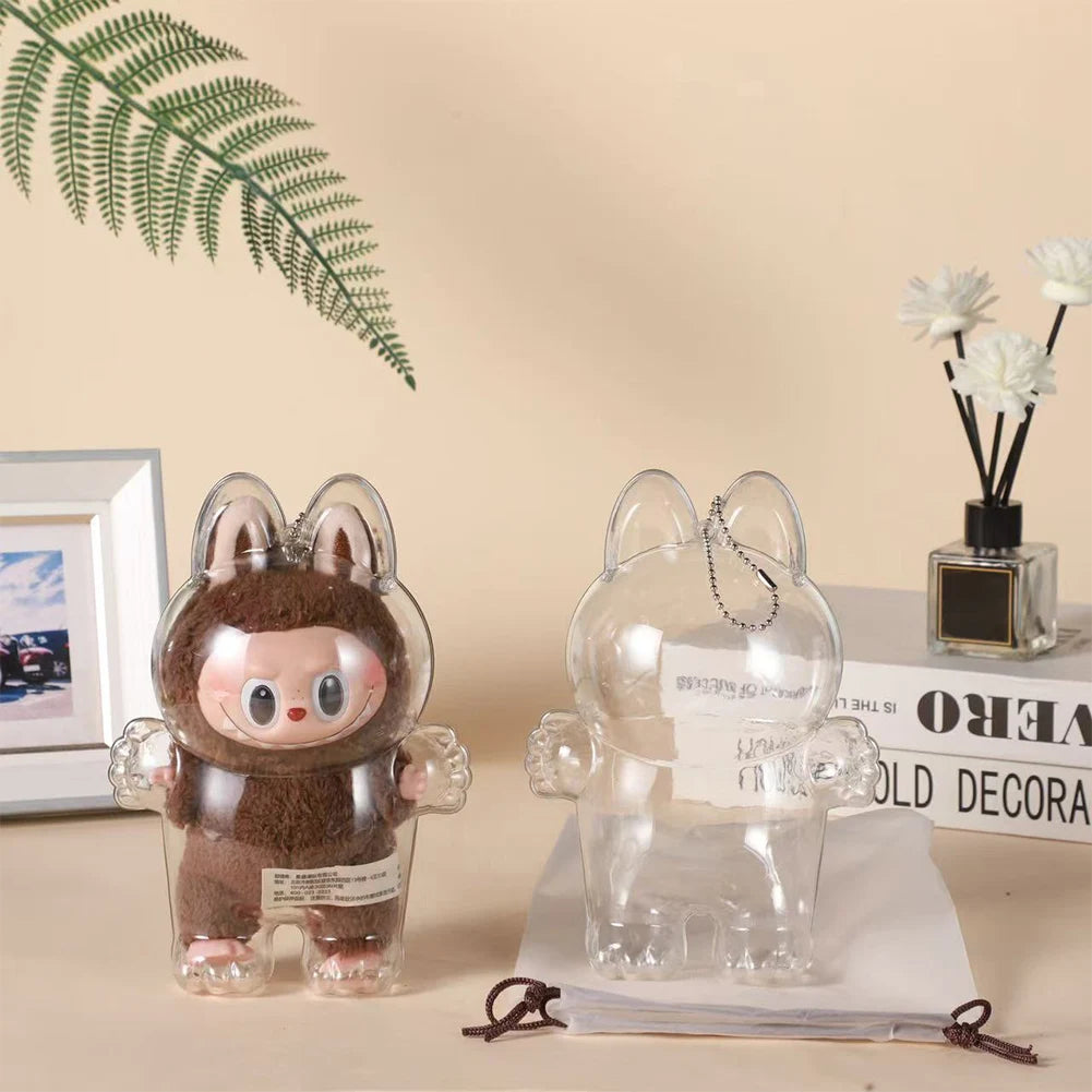 Labubu Macaron Clear Case